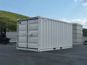 Contenedor Maritimo De 15 Pies Blanco – Nuevo